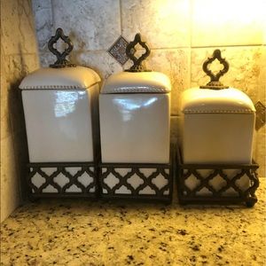 GG Collection cream canisters